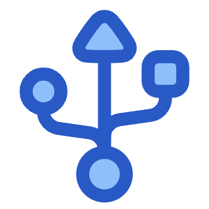 Usb Port Icon from Plump Duo - Free Set