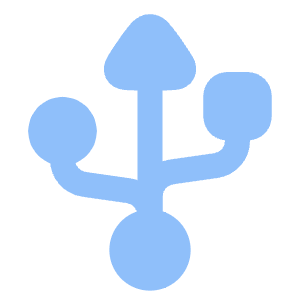 Usb Port Icon from Plump Flat - Free Set