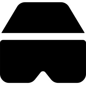 Virtual Reality Icon from Core Solid - Free Set