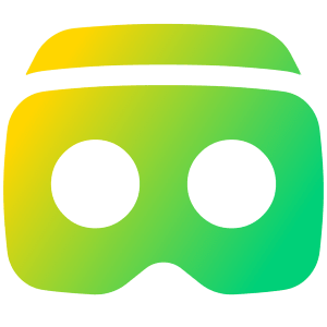 Virtual Reality Icon from Plump Gradient - Free Set