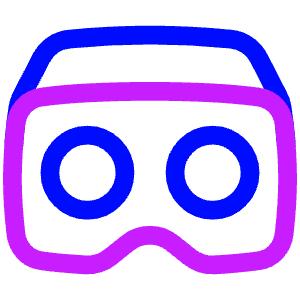 Virtual Reality Icon from Plump Neon - Free Set