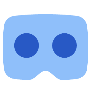 Virtual Reality Icon from Plump Flat - Free Set