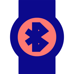 Watch Circle Bluetooth Icon from Sharp Pop - Free Set