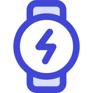 Watch Circle Charging Icon from Core Duo - Free Set