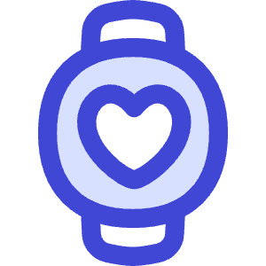 Watch Circle Heartbeat Monitor 1 Icon from Flex Duo - Free Set