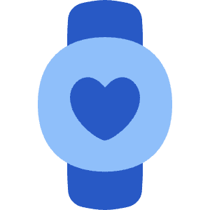 Watch Circle Heartbeat Monitor 1 Icon from Flex Flat - Free Set