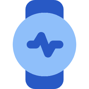 Watch Circle Heartbeat Monitor 2 Icon from Core Flat - Free Set