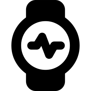 Watch Circle Heartbeat Monitor 2 Icon from Core Solid - Free Set