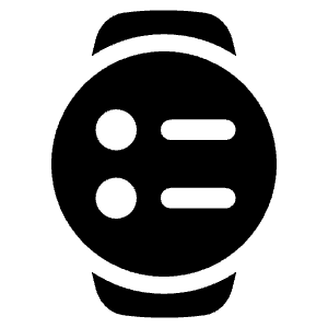 Watch Circle Menu Icon from Plump Solid - Free Set
