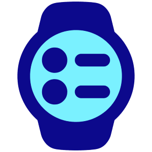 Watch Circle Menu Icon from Plump Pop - Free Set