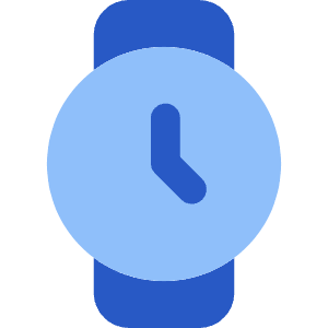 Watch Circle Time Icon from Core Flat - Free Set