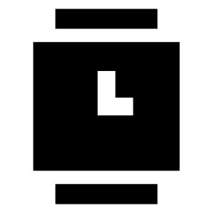 Watch Square Time Icon from Sharp Solid - Free Set