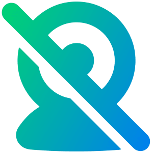 Webcam Off Icon from Plump Gradient - Free Set