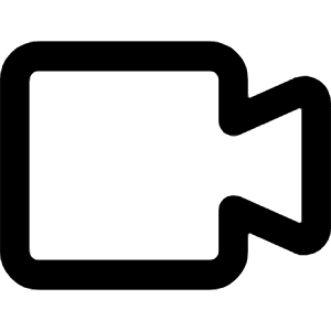 Webcam Video Icon from Core Remix - Free Set