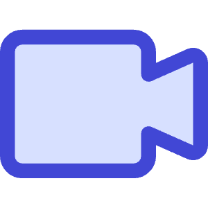 Webcam Video Icon from Core Duo - Free Set