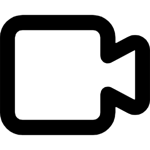 Webcam Video Icon from Micro Line - Free Set