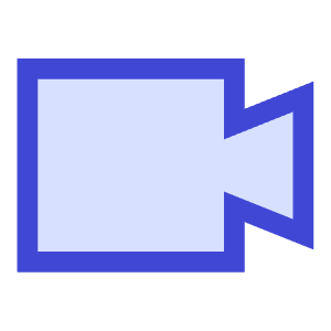 Webcam Video Icon from Sharp Duo - Free Set