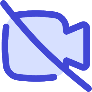 Webcam Video Off Icon from Flex Duo - Free Set