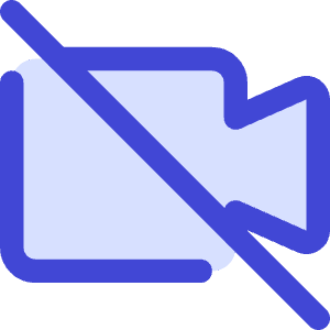 Webcam Video Off Icon from Core Duo - Free Set