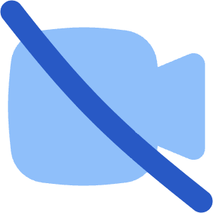 Webcam Video Off Icon from Flex Flat - Free Set