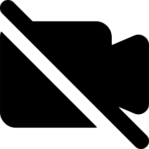 Webcam Video Off Icon from Core Solid - Free Set