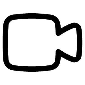 Webcam Video Icon from Plump Line - Free Set
