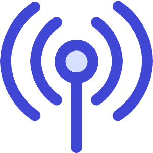 Wifi Antenna Icon from Core Duo - Free Set
