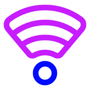 Wifi Icon from Plump Neon - Free Set