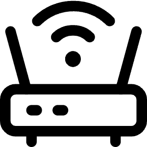 Wifi Router Icon from Core Line - Free Set