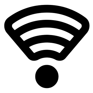 Wifi Signal Full Icon from Plump Remix - Free Set