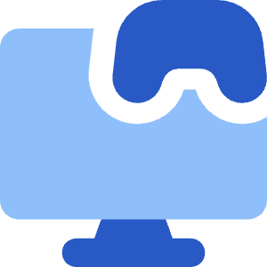Desktop Game Icon from Core Flat Set