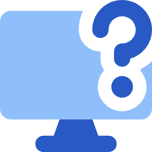Desktop Help Icon from Core Flat Set