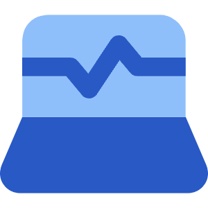 Laptop Monitor Browse Activity Performance Icon from Core Flat Set