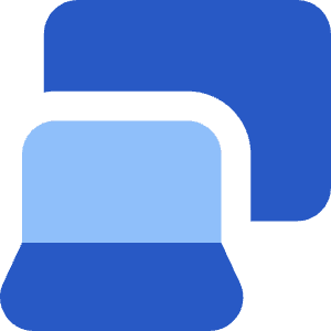 Laptop Project Screen Icon from Core Flat Set