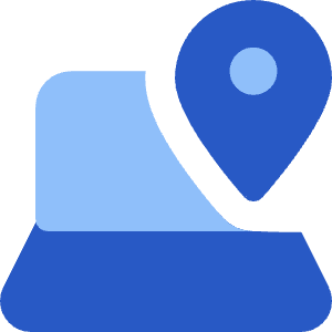 Laptop Track Icon from Core Flat Set