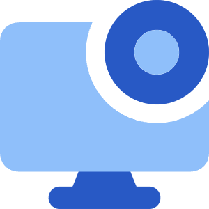 Screen Recorder Icon from Core Flat Set