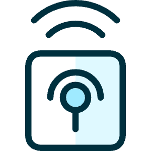 Beacon Wireless Remote Icon from Ultimate Duotone - Free Set