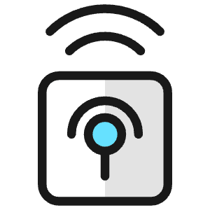 Beacon Wireless Remote Icon from Ultimate Colors - Free Set