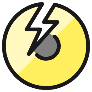 Cd Broken Icon from Ultimate Colors - Free Set