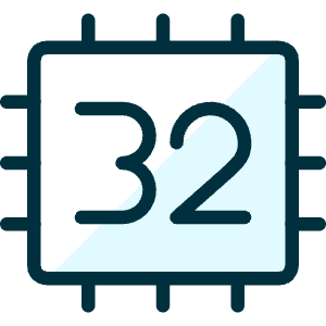 Computer Chip 32 Icon from Ultimate Duotone - Free Set