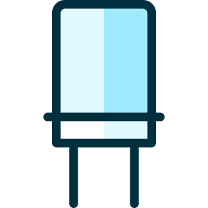Electronics Capacitor Icon from Ultimate Duotone - Free Set