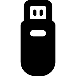 Flash Drive Icon from Ultimate Bold - Free Set