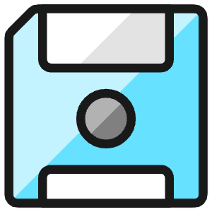 Floppy Disk 2 Icon from Ultimate Colors - Free Set