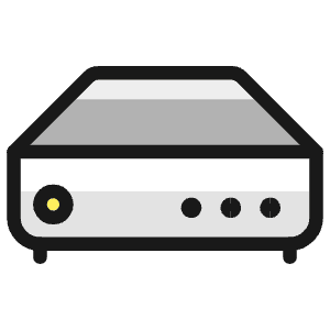 Hard Drive 1 Icon from Ultimate Colors - Free Set