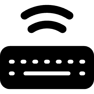 Keyboard Wireless Icon from Ultimate Bold - Free Set