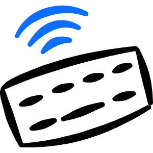 Keyboard Wireless Icon from Freehand Duotone - Free Set