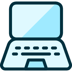 Laptop Icon from Ultimate Duotone - Free Set