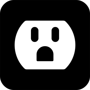 Power Outlet Type B Icon from Ultimate Bold - Free Set