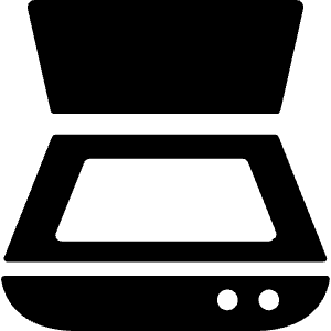 Scanner Icon from Ultimate Bold - Free Set
