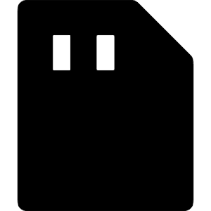 Sd Card Icon from Nova Solid - Free Set